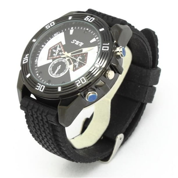 ANK Electronics C30426 HD 720p Automatic IR Night Vision Watch Camera DVR With 500ma Battery And TF Card Slot