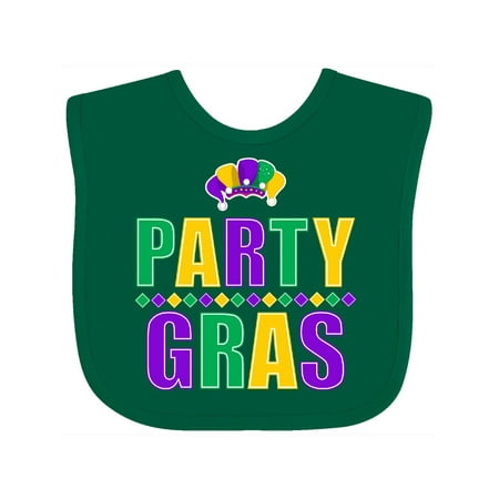 Inktastic Party Gras Mardi Gras Gift Baby Boy or Baby Girl Bib 
Inktastic Party Gras Mardi Gras Gift Baby Boy or Baby Girl Bib