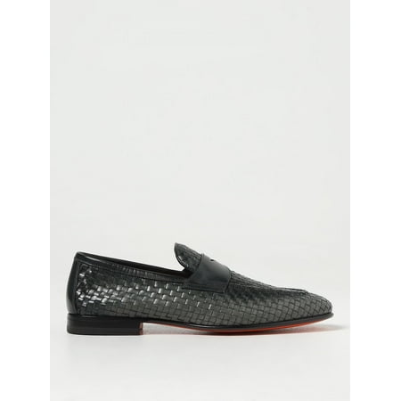Santoni Loafers Men Green Men