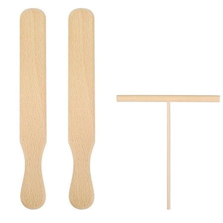 1 Set of Crepe Spreader and Spatula Pancake Wooden Spreader Home Pancake Making Tool
1 Set of Crepe Spreader and Spatula Pancake Wooden Spreader Home Pancake Making Tool