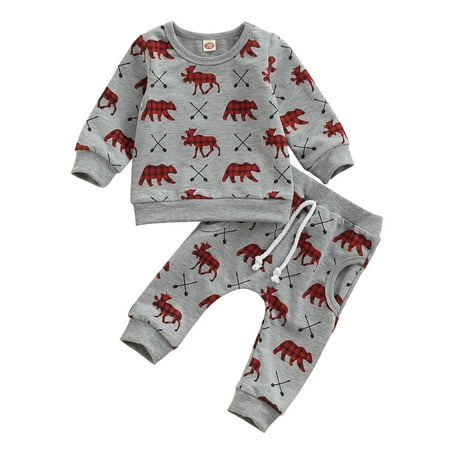 Ma&Baby Toddler Baby Girls Boys Christmas Costume Clothes Pullover Sweatshirt Pants Set
Ma&Baby Toddler Baby Girls Boys Christmas Costume Clothes Pullover Sweatshirt Pants Set