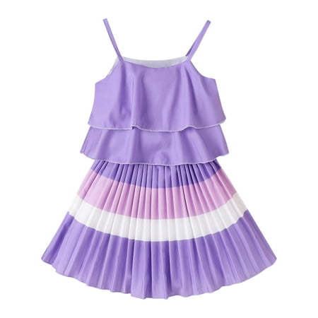 HIBRO Summer Toddler Girls Sleeveless Prints Camisole Top Skirts Child Kids 2PCS Set&Outfits Baby Girl Gender Reveal Outfit Kid Sweatsuit Set Girl
HIBRO Summer Toddler Girls Sleeveless Prints Camisole Top Skirts Child Kids 2PCS Set&Outfits Baby Girl Gender Reveal Outfit Kid Sweatsuit Set Girl