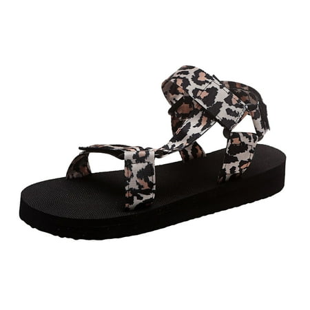 Pgeraug womens slippers Women s Fashion Tie-Dye Leopard Printed Hook&Loop Wedge Platform Sandals mens slippers Brown 42
Pgeraug womens slippers Women s Fashion Tie-Dye Leopard Printed Hook&Loop Wedge Platform Sandals mens slippers Brown 42