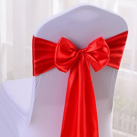 Jueka 10 Pcs Solid Party Decoration Satin Bow Tie Easy Care Soft Wedding Chair Sash
Jueka 10 Pcs Solid Party Decoration Satin Bow Tie Easy Care Soft Wedding Chair Sash