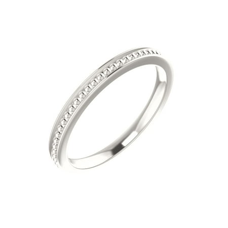 925 Sterling Silver Stackable Bead Fashion Cocktail Ring Size 5 Valentines Day Gift for her