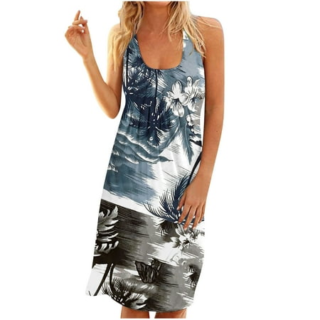 YanHoo Womens Dresses Sleeveless a Line Dress Summer Casual T Shirt Dresses Boho Floral Print Beach Dress Short Sleeve Sundress
YanHoo Womens Dresses Sleeveless a Line Dress Summer Casual T Shirt Dresses Boho Floral Print Beach Dress Short Sleeve Sundress