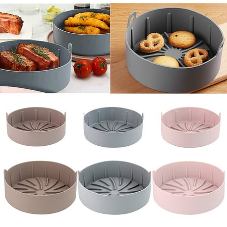 Shenmeida Air Fryer Silicone Pot Easy Cleaning Air fryer Oven Accessories Replacement of Parchment Paper Liners Food Safe Reusable Air Fryer Basket
Shenmeida Air Fryer Silicone Pot Easy Cleaning Air fryer Oven Accessories Replacement of Parchment Paper Liners Food Safe Reusable Air Fryer Basket