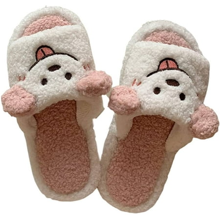 PIKADINGNIS Women Cute Dog Slippers Open Toe Cozy Fluffy Plush Fur House Slides Memory Foam Winter Shoes
PIKADINGNIS Women Cute Dog Slippers Open Toe Cozy Fluffy Plush Fur House Slides Memory Foam Winter Shoes