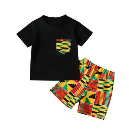 Xiulive Toddler Boys Short Sleeve T Shirt Pullover Tops Geometry Prints Shorts Kids Outfits Kids Classic Fit Matching sets
Xiulive Toddler Boys Short Sleeve T Shirt Pullover Tops Geometry Prints Shorts Kids Outfits Kids Classic Fit Matching sets