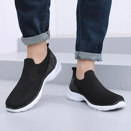 Vedolay Men s Shoes Men s Slip-On Walking Shoes Lightweight Soft Casual Shoes Black 9
Vedolay Men s Shoes Men s Slip-On Walking Shoes Lightweight Soft Casual Shoes Black 9