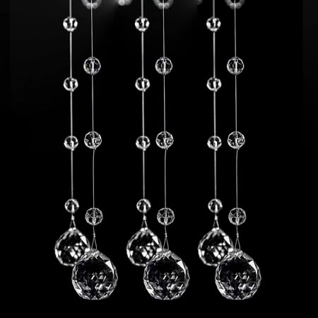 Crystal Beaded Strands Clear Glass Beads Garland Hanging Wedding Props Decor Curtain Chandelier Christmas Tree Ornaments Door String Beaded Drapes Decoration Accessories(3.3 Feet 5pcs) Clean 3.3 Clean
Crystal Beaded Strands Clear Glass Beads Garland Hanging Wedding Props Decor Curtain Chandelier Christmas Tree Ornaments Door String Beaded Drapes Decoration Accessories(3.3 Feet 5pcs) Clean 3.3 Clean