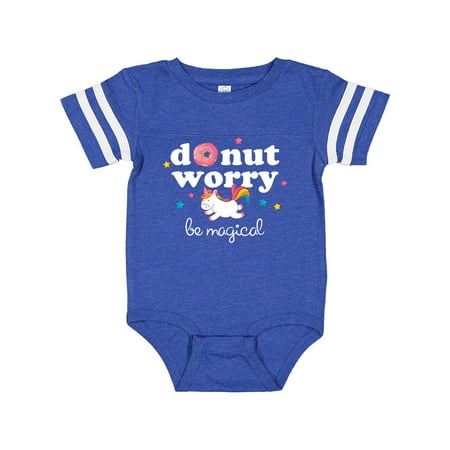 Inktastic Donut Worry Unicorn Gift Baby Girl Bodysuit