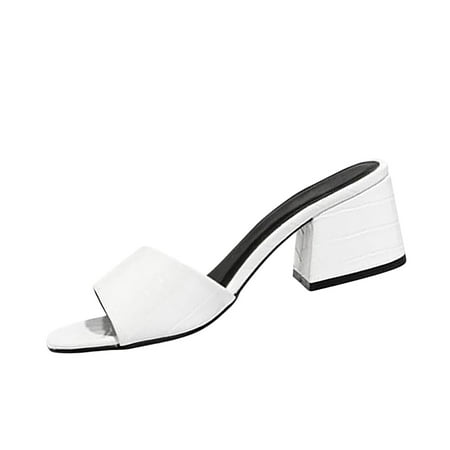 CYMMPU Women s Slippers Clearance Women Solid Open Toe Slippers Shoes Comfy Sandals Casual Comfortable Beach Sandals
CYMMPU Women s Slippers Clearance Women Solid Open Toe Slippers Shoes Comfy Sandals Casual Comfortable Beach Sandals