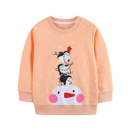 Hoodies Girls 7 Toddler Girl s Christmas Cute Cartoon Embroidery Long Sleeves Crewneck Pullover Sweatshirt Breathable Sweat Wicking and Warm Hoodie Orange 3Y
Hoodies Girls 7 Toddler Girl s Christmas Cute Cartoon Embroidery Long Sleeves Crewneck Pullover Sweatshirt Breathable Sweat Wicking and Warm Hoodie Orange 3Y