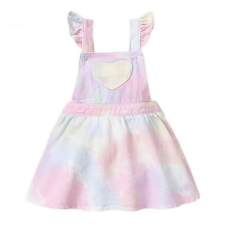 KIMI BEAR Infant Girls Dress 18 Months Infant Girls Summer Dress 24 Months Infant Girls Casual Tie-Dye Denim Suspender Dress Multi-color
KIMI BEAR Infant Girls Dress 18 Months Infant Girls Summer Dress 24 Months Infant Girls Casual Tie-Dye Denim Suspender Dress Multi-color