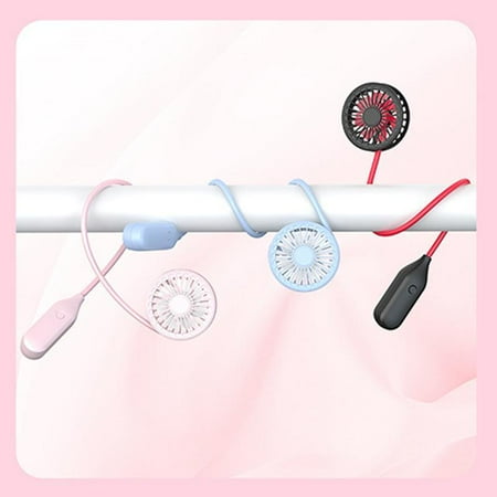 QING SUN Fan Portable Fan Mini Personal Fan Hanging Neck Fan Small But Powerful Adjustable 3 Speeds for Office Travel Home School (1 Piece) Black
QING SUN Fan Portable Fan Mini Personal Fan Hanging Neck Fan Small But Powerful Adjustable 3 Speeds for Office Travel Home School (1 Piece) Black