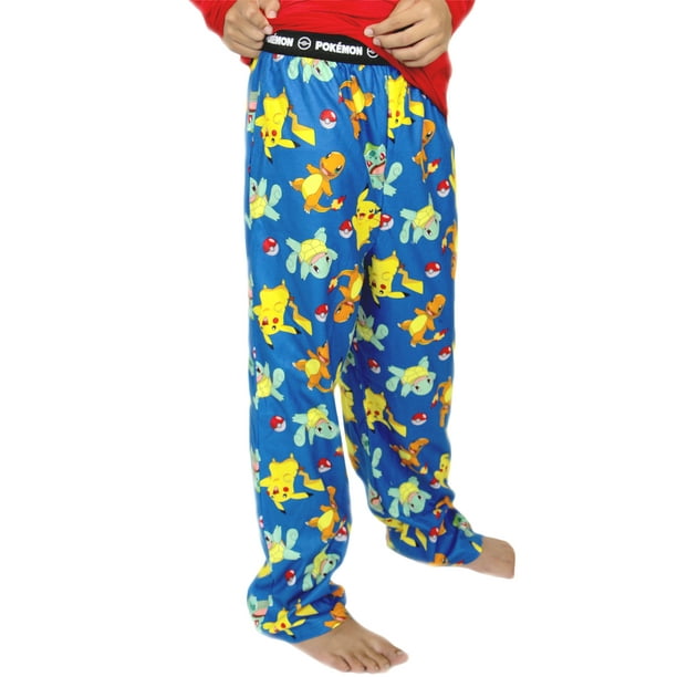 Pokemon Boy's Flannel Pajama Pants (Little Kid/Big Kid) 21PK144BPT