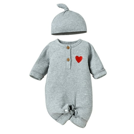 Rovga Toddler Girls Clothing Suit Bodysuit Long-Sleeves Kids Love Jumpsuit+Hat Baby Printed Girls Boys Crawl Girls Outfits&Set
Rovga Toddler Girls Clothing Suit Bodysuit Long-Sleeves Kids Love Jumpsuit+Hat Baby Printed Girls Boys Crawl Girls Outfits&Set