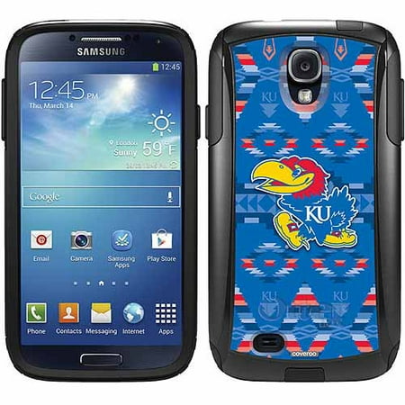 University of Kansas Tribal Design on OtterBox Commuter Series Case for Samsung Galaxy S4