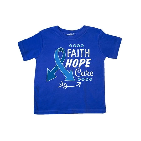 Inktastic Faith Hope Cure Colon Cancer Awareness with Arrow Gift Toddler Boy or Toddler Girl T-Shirt
Inktastic Faith Hope Cure Colon Cancer Awareness with Arrow Gift Toddler Boy or Toddler Girl T-Shirt