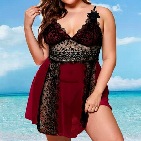 Aayomet Lingerie for Women Fashion Women Plus Size Underwear Lace Lingerie Mesh Cloth V Collar Pajamas Fashion Women Plus XL
Aayomet Lingerie for Women Fashion Women Plus Size Underwear Lace Lingerie Mesh Cloth V Collar Pajamas Fashion Women Plus XL