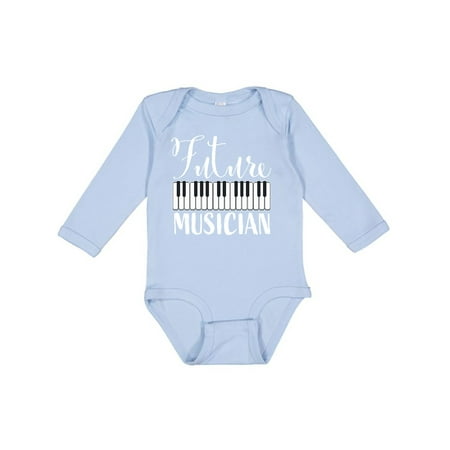 Inktastic Future Musician- Piano Music Gift Baby Boy or Baby Girl Long Sleeve Bodysuit
Inktastic Future Musician- Piano Music Gift Baby Boy or Baby Girl Long Sleeve Bodysuit