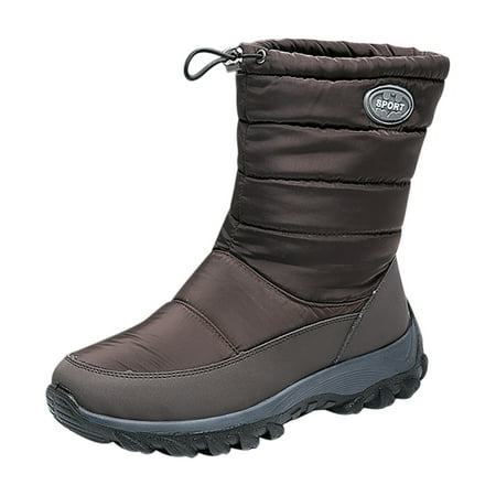 Fesfesfes Womens Black Boots Snow Women Winter Plus Velvet Warm Short Cotton Shoes 42(US:9.5-10)
Fesfesfes Womens Black Boots Snow Women Winter Plus Velvet Warm Short Cotton Shoes 42(US:9.5-10)
