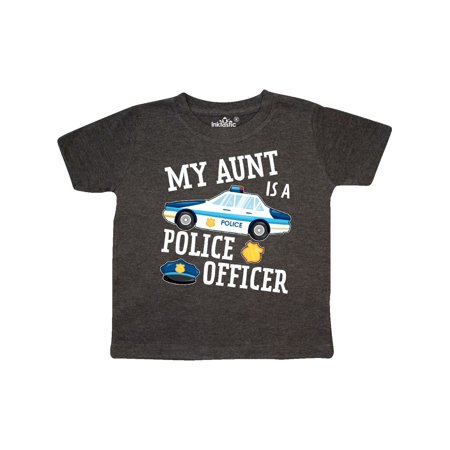 Inktastic My Aunt is a Police Officer Gift Toddler Boy or Toddler Girl T-Shirt
Inktastic My Aunt is a Police Officer Gift Toddler Boy or Toddler Girl T-Shirt