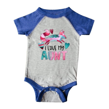 Inktastic I Love My Aunt Pink and Blue Fox with Hearts Gift Baby Boy or Baby Girl Bodysuit
Inktastic I Love My Aunt Pink and Blue Fox with Hearts Gift Baby Boy or Baby Girl Bodysuit