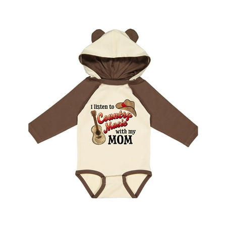 Inktastic I Listen to Country Music with my Mom with Guitar and Hat Gift Baby Boy or Baby Girl Long Sleeve Bodysuit
Inktastic I Listen to Country Music with my Mom with Guitar and Hat Gift Baby Boy or Baby Girl Long Sleeve Bodysuit