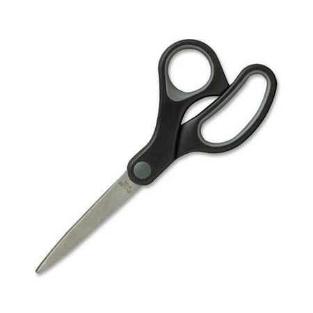Sparco-1PK Sparco Straight Rubber Handle Scissors - 7 Overall Length - Straight - Stainless Steel - Pointed Tip - Black Gray - 1 Each - SPR25225
Sparco-1PK Sparco Straight Rubber Handle Scissors - 7 Overall Length - Straight - Stainless Steel - Pointed Tip - Black Gray - 1 Each - SPR25225