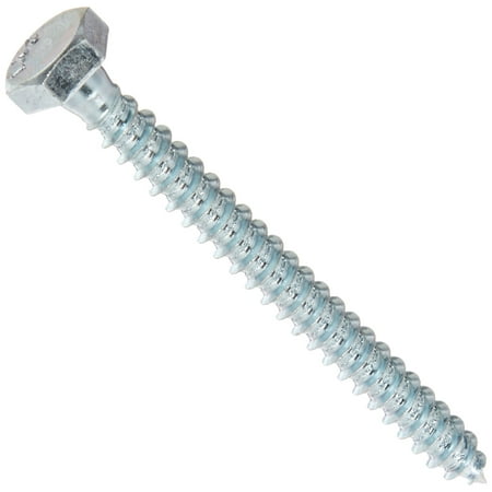 Steel Lag Screw Zinc Plated Finish Hex Head Meets ASME B18.2.1/ASTM A307 6 Length Partially Threaded 3/4 -4-1/2 Threads (Pack of 5)
Steel Lag Screw Zinc Plated Finish Hex Head Meets ASME B18.2.1/ASTM A307 6 Length Partially Threaded 3/4 -4-1/2 Threads (Pack of 5)