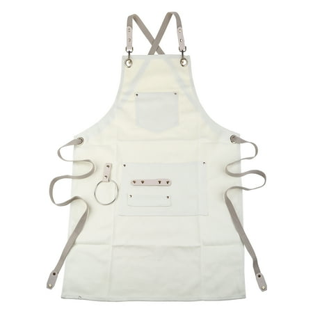 QUSENLON Chef Apron Cotton Canvas for Cross Back Adjustable Apron with Pockets for Women and Men Kitchen Cooking Baking Bib Apro
QUSENLON Chef Apron Cotton Canvas for Cross Back Adjustable Apron with Pockets for Women and Men Kitchen Cooking Baking Bib Apro