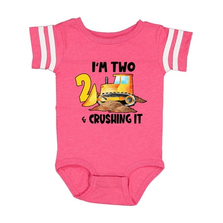 Inktastic I m 2 and Crushing It Construction 2nd Birthday Gift Baby Boy or Baby Girl Bodysuit
Inktastic I m 2 and Crushing It Construction 2nd Birthday Gift Baby Boy or Baby Girl Bodysuit