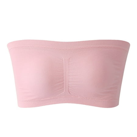 Sehao Best Bras for Women Stretch Strapless 1 Piece Bra Summer Bandeau Bra Plus Size Strapless Bra Comfort Wireless Bra Padded Top Bra for Women Polyester
Sehao Best Bras for Women Stretch Strapless 1 Piece Bra Summer Bandeau Bra Plus Size Strapless Bra Comfort Wireless Bra Padded Top Bra for Women Polyester
