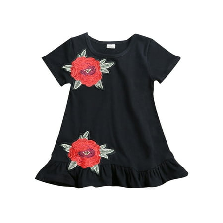 Toddler Newborn Baby Girl Dress Short Sleeve 3D Embroidery Flower Ruffles Spring Summer Casual Cotton Outfits
Toddler Newborn Baby Girl Dress Short Sleeve 3D Embroidery Flower Ruffles Spring Summer Casual Cotton Outfits