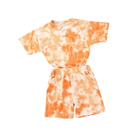 Emmababy Summer Infant Kids Boys Girls 2pcs Tie-Dye Outfits Short Sleeve T Shirts Tops Shorts
Emmababy Summer Infant Kids Boys Girls 2pcs Tie-Dye Outfits Short Sleeve T Shirts Tops Shorts