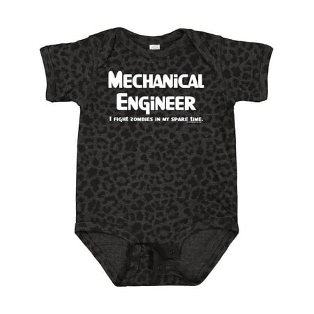 Inktastic Mechanical Engineer Zombie Fight Gift Baby Boy or Baby Girl Bodysuit
