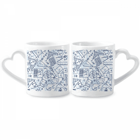 Blue Hand Painted Math Ruler Calculator Illustration Couple Porcelain Mug Set Cerac Lover Cup Heart Handle
Blue Hand Painted Math Ruler Calculator Illustration Couple Porcelain Mug Set Cerac Lover Cup Heart Handle