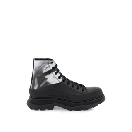 Alexander Mcqueen Solarized Flower Tread Slick Boots Men
