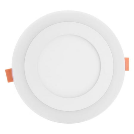 Small LED Flush Mount Flat Panel Troffer Light Recessed Back-Lit Drop Ceiling Light Lay in Fixture for Office 18+6W White Light + Blue Light
Small LED Flush Mount Flat Panel Troffer Light Recessed Back-Lit Drop Ceiling Light Lay in Fixture for Office 18+6W White Light + Blue Light