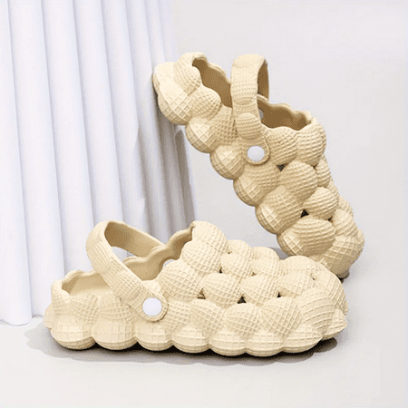 Women s Closed Toe Bubble Slippers Round Toe Solid Color Soft Sole Breathable Clogs Women s Indoor & Outdoor Flat Shoes
Women s Closed Toe Bubble Slippers Round Toe Solid Color Soft Sole Breathable Clogs Women s Indoor & Outdoor Flat Shoes
