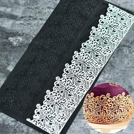 Beechoice Cake Fondant Embossing Mold/Lace Embossed cutter/Relief Plastic Cake Border Mould for Sugarcraft Baking Mold Cake Decor Tool Cupcake Decorating
Beechoice Cake Fondant Embossing Mold/Lace Embossed cutter/Relief Plastic Cake Border Mould for Sugarcraft Baking Mold Cake Decor Tool Cupcake Decorating
