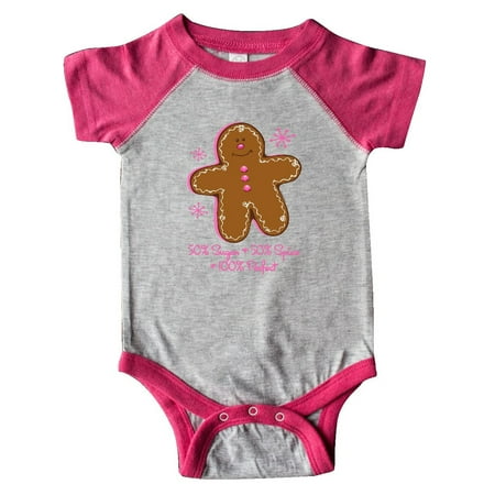 Inktastic Sugar & Spice Gingerbread Gift Baby Girl Bodysuit