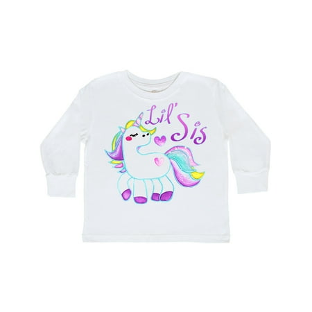 Inktastic Lil Sis unicorn- little sister Gift Toddler Toddler Girl Long Sleeve T-Shirt
Inktastic Lil Sis unicorn- little sister Gift Toddler Toddler Girl Long Sleeve T-Shirt