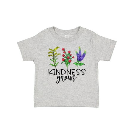 Inktastic Kindness Grows Wildflowers Gift Baby Boy or Baby Girl T-Shirt