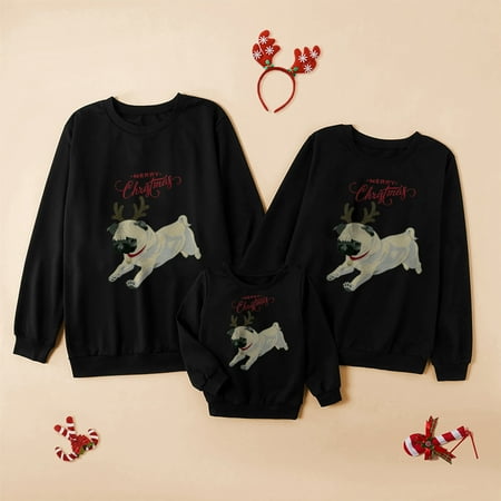 YWDJ Family Christmas Pajamas Matching Sets Parent-child Attire Christmas Printed Long Sleeve O-Neck Shirts Tops Pullover Family Matching Mom Sweatshirts Black(Black Gray White Women L)
YWDJ Family Christmas Pajamas Matching Sets Parent-child Attire Christmas Printed Long Sleeve O-Neck Shirts Tops Pullover Family Matching Mom Sweatshirts Black(Black Gray White Women L)