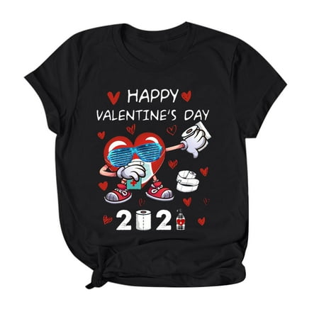Ziloco Short Sleeve Round-Neck Blouses & Shirts Plus Size Blouses for Women Women s Happy Valentine s Day Round Neck Heart Print Short Sleeve Blouse Top Maternity Tank Top
Ziloco Short Sleeve Round-Neck Blouses & Shirts Plus Size Blouses for Women Women s Happy Valentine s Day Round Neck Heart Print Short Sleeve Blouse Top Maternity Tank Top