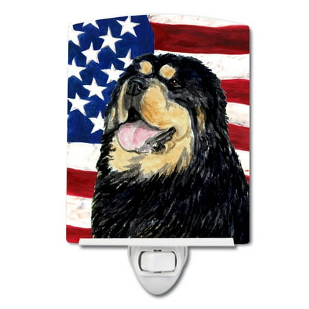 Caroline s Treasures SS4039CNL USA American Flag with Tibetan Mastiff Ceramic Night Light 6x4x3 multicolor
Caroline s Treasures SS4039CNL USA American Flag with Tibetan Mastiff Ceramic Night Light 6x4x3 multicolor