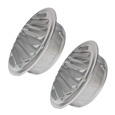 2X 6 Inch Louvered Grille Cover Vent Hood Wall Air with Built-in Fly Screen Mesh - Ventilation Outlet
2X 6 Inch Louvered Grille Cover Vent Hood Wall Air with Built-in Fly Screen Mesh - Ventilation Outlet